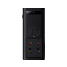 Автомобільний інвертор для електросамокатів Baseus IGBT Power Inverter 300W (110V US/JP ) Black + перехідник