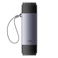 USB-хаб Baseus Lite Series USB-A & Type-C  to SD/TF Card Reader  Grey